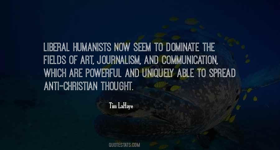 Quotes About Humanists #1583971