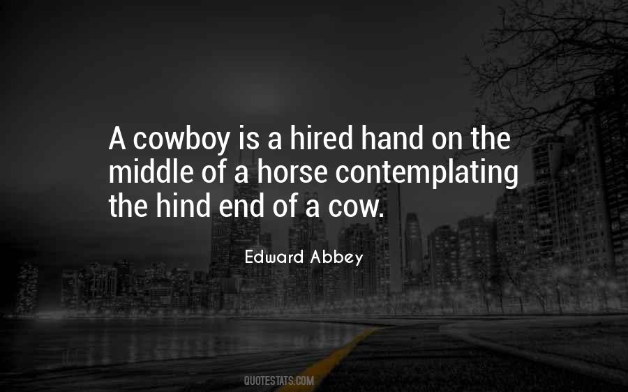 Hired Hand Quotes #304984
