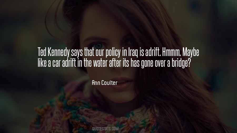 Quotes About Too Much Water Under The Bridge #96121