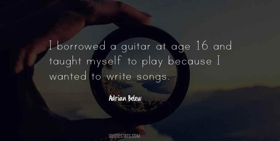 Quotes About Age 16 #1111364