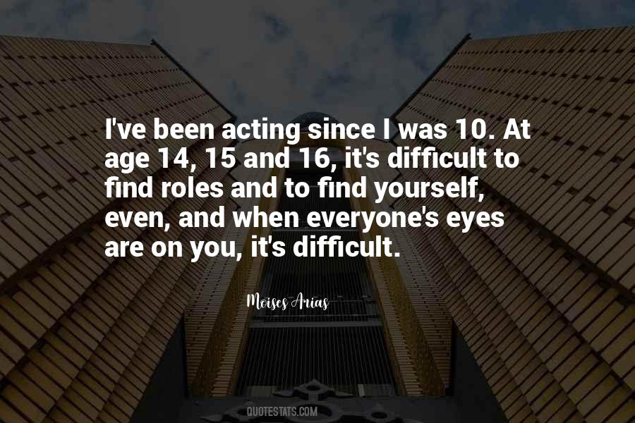 Quotes About Age 16 #1807810