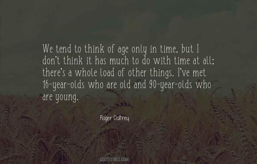 Quotes About Age 16 #44182