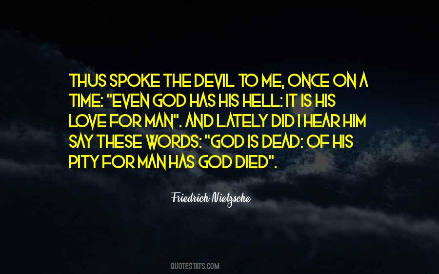God Spoke Quotes #1209288