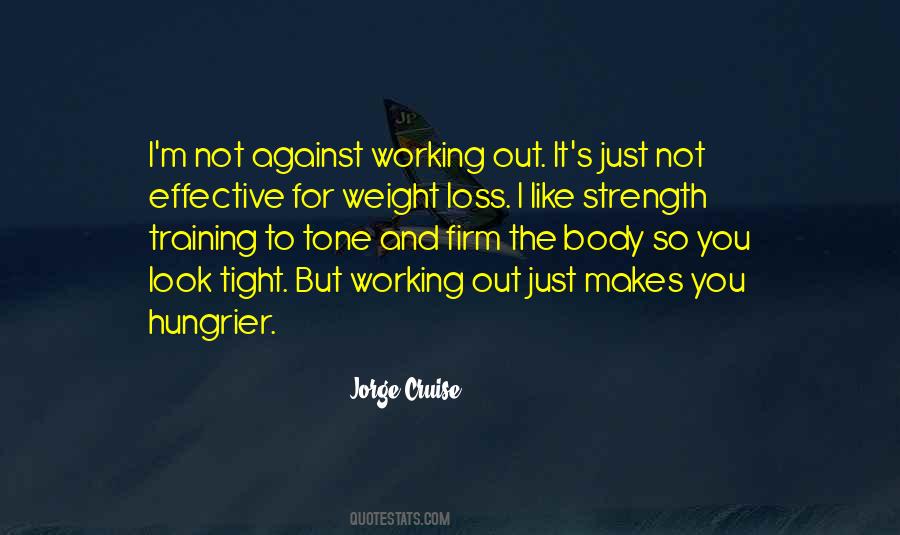 Quotes About Weight Training #1547415