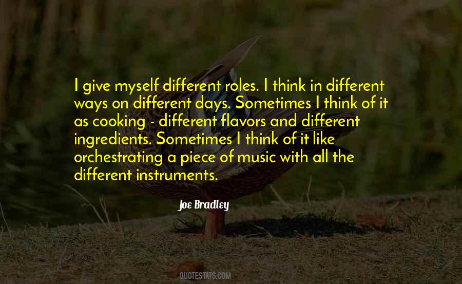 Different Instruments Quotes #1505334