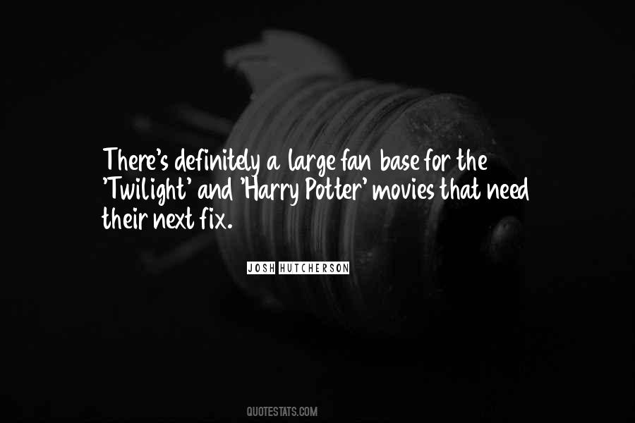 Quotes About Harry Potter Movies #471067