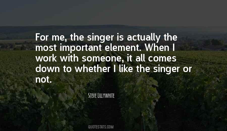 7 Singers Quotes #6551