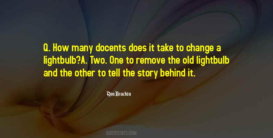 Quotes About Docents #1640667