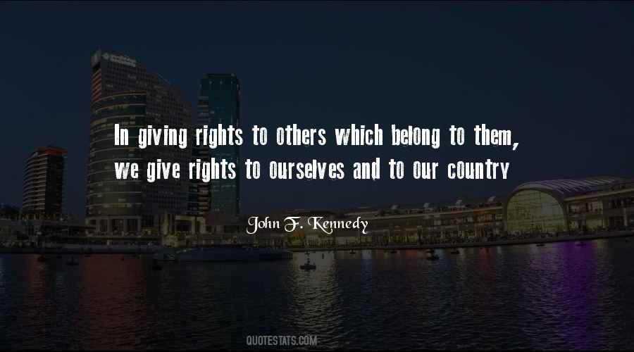 Quotes About Giving Up Rights #1081258