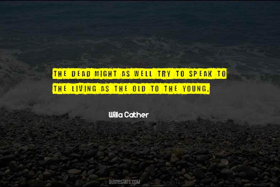 Quotes About Young Dead #1167564