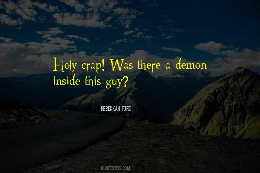 Quotes About Demon Inside #1421715