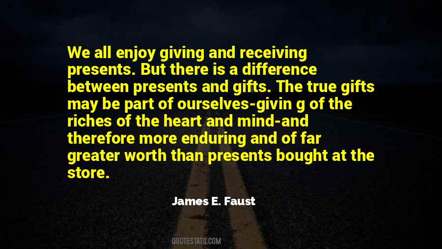 Quotes About Receiving Gifts #1498804