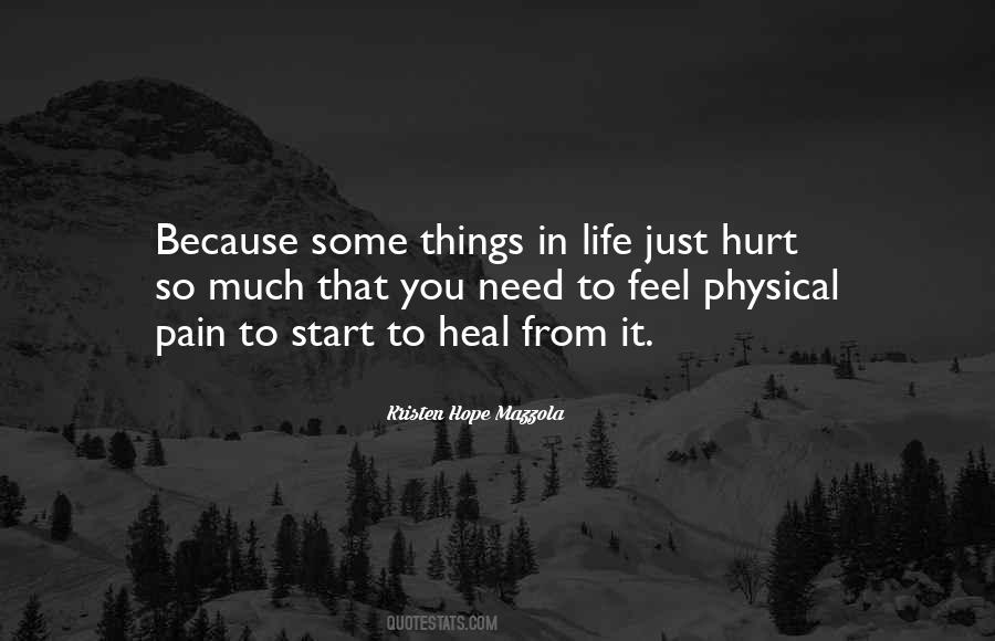 Quotes About Loss And Pain #166561