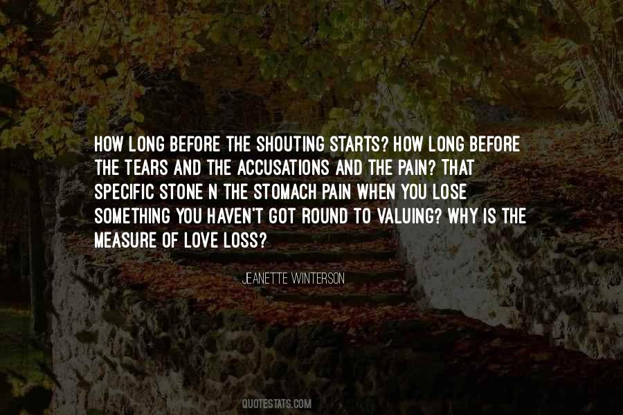Quotes About Loss And Pain #235425