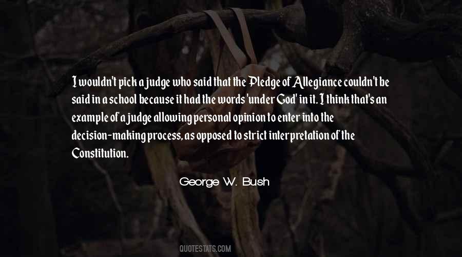 Quotes About Pledge #1042296