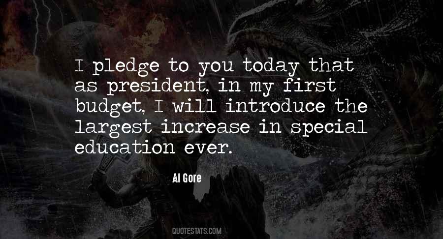 Quotes About Pledge #1179652