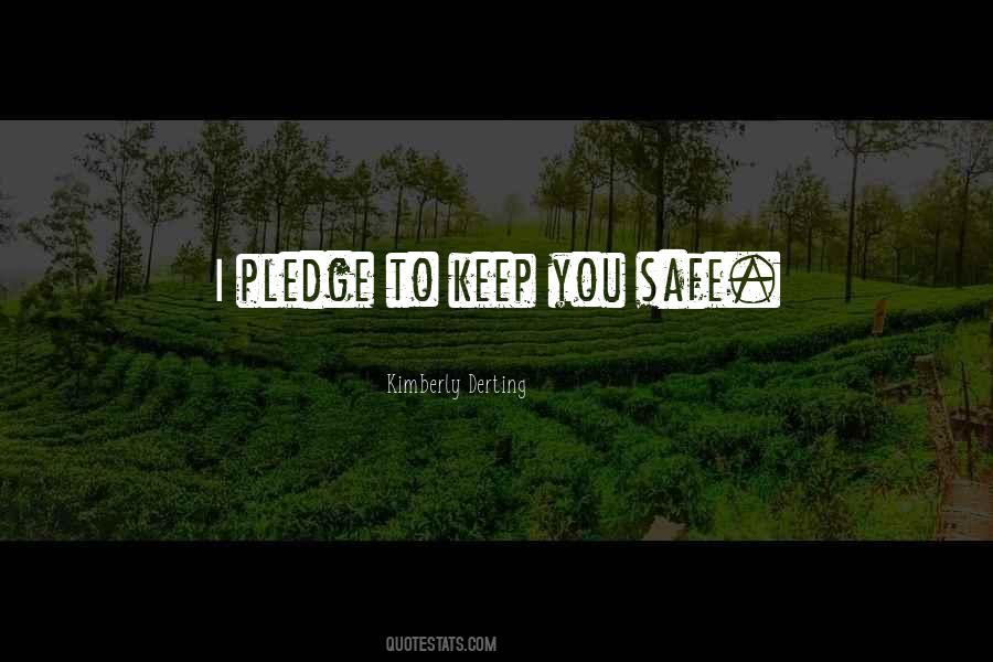 Quotes About Pledge #1277586