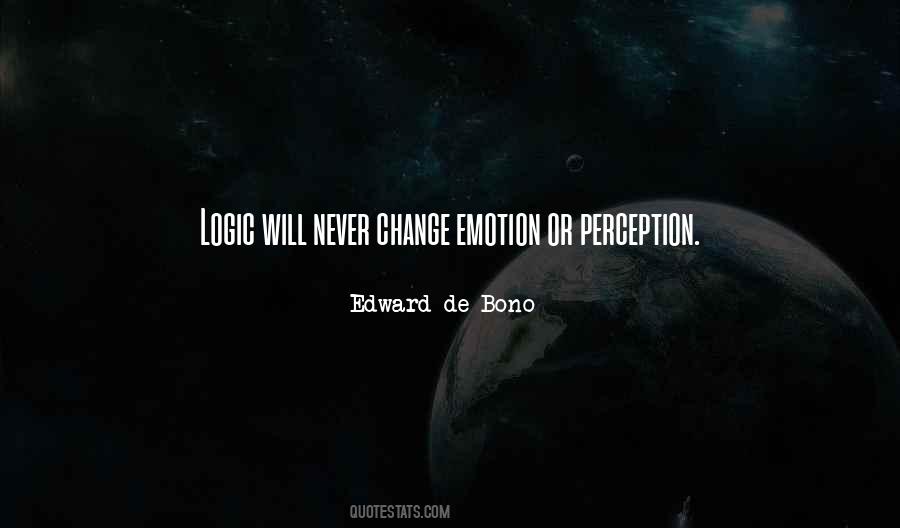 Logic Over Emotion Quotes #1374673