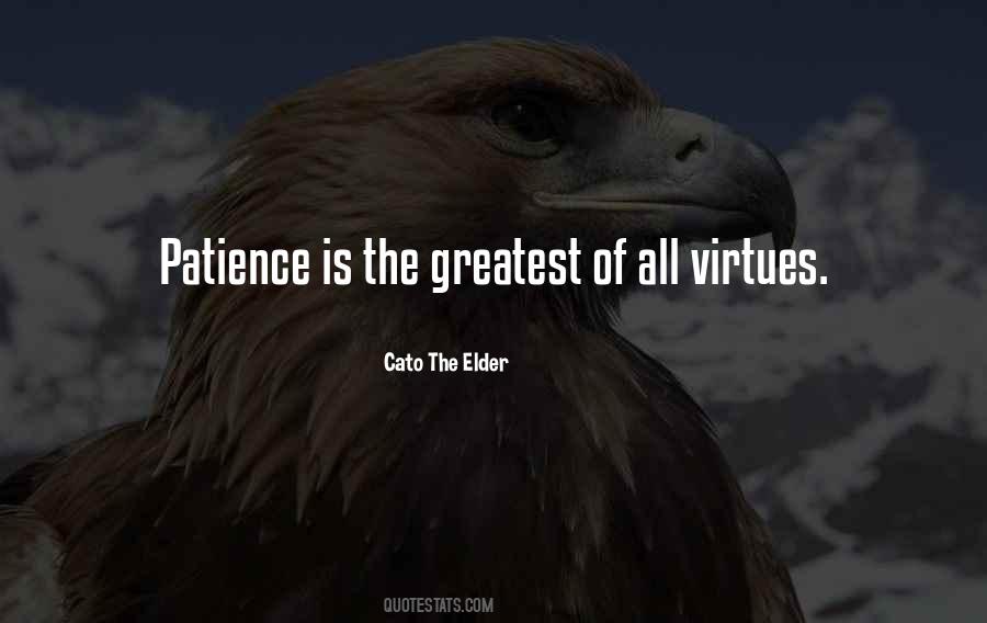 Quotes About The Virtue Of Patience #995832
