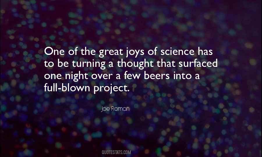 Science Project Quotes #620051