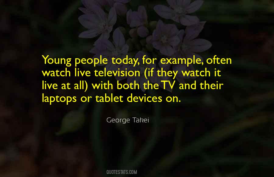 Live Television Quotes #1279780