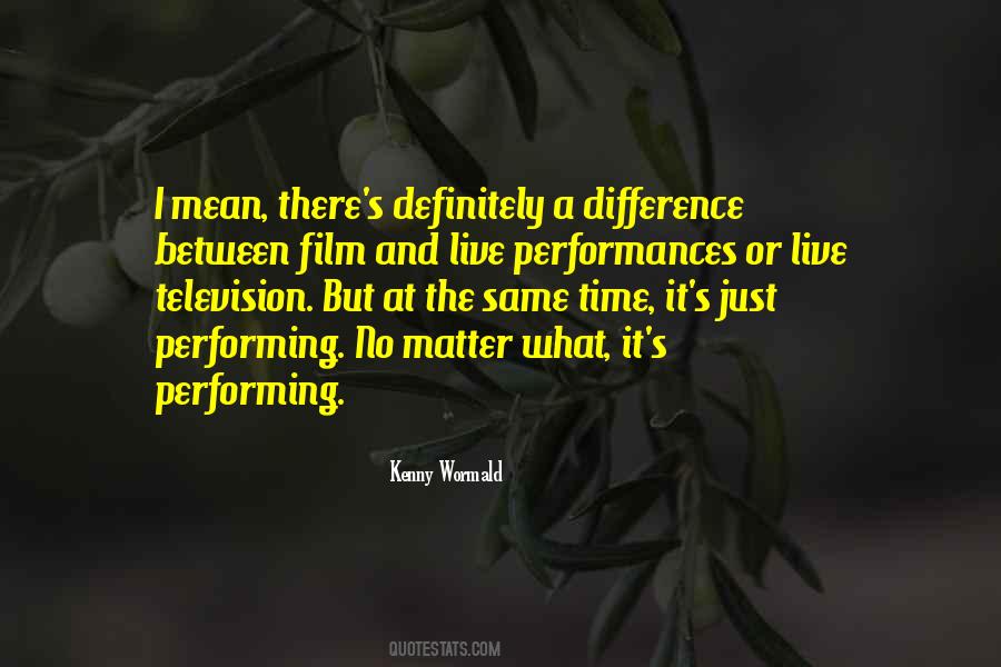 Live Television Quotes #1803242