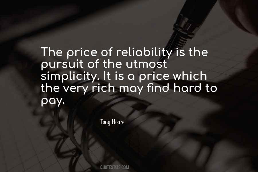 Quotes About Reliability #1291211