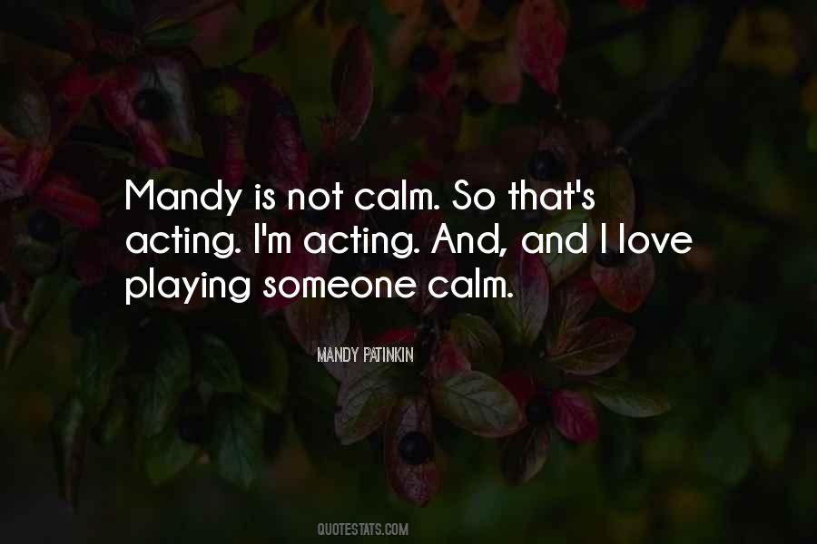 Quotes About Mandy #1439571