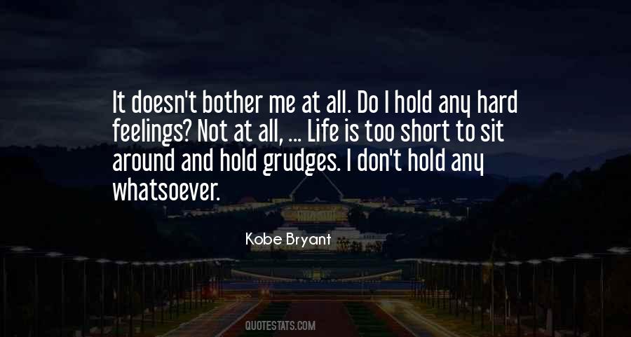 Quotes About Grudges #352178