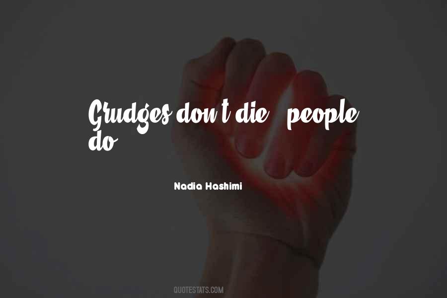 Quotes About Grudges #38306