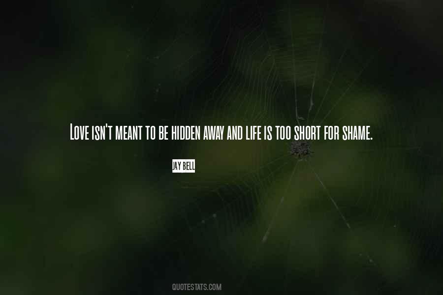Quotes About Love And Life Short #1339234