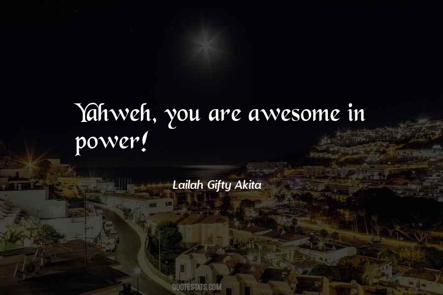 Quotes About Yahweh #1078305