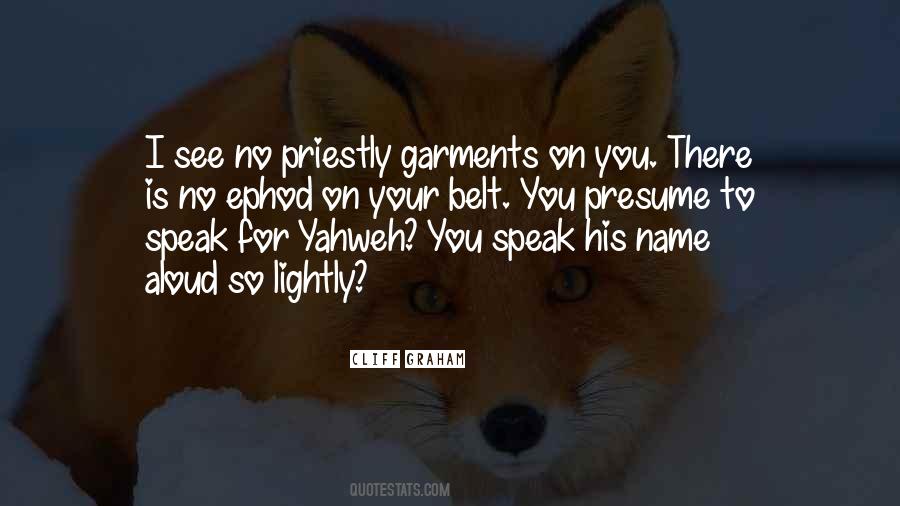 Quotes About Yahweh #1525007