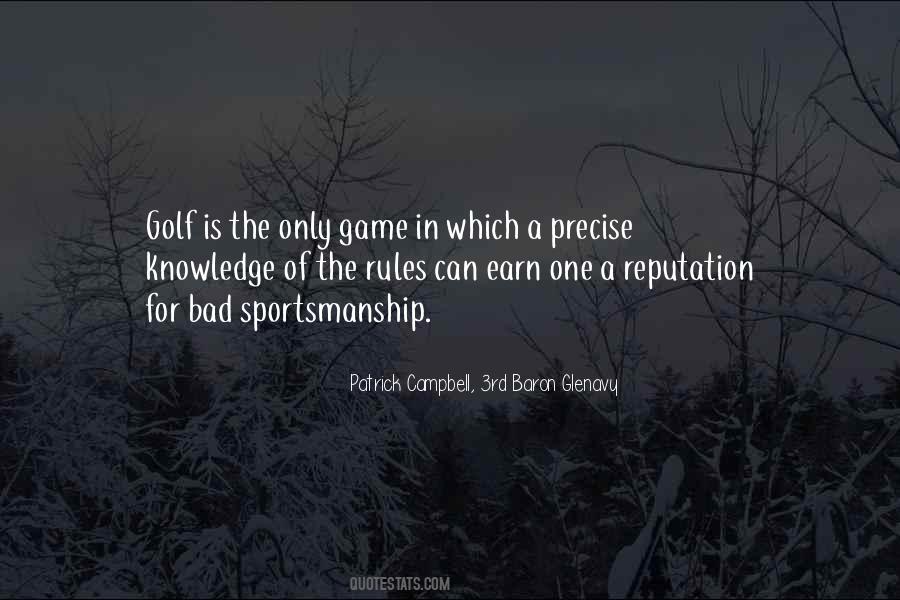 Quotes About The Rules Of Golf #652617