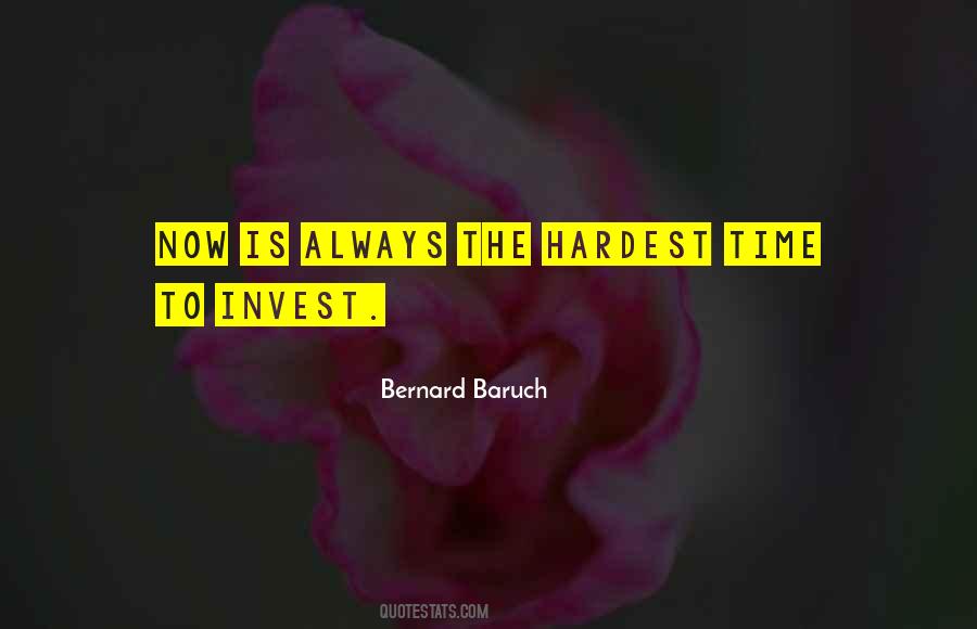 Invest Time Quotes #132463