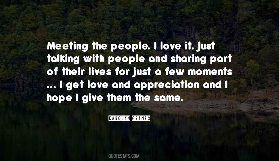 Appreciation Of People Quotes #1017402