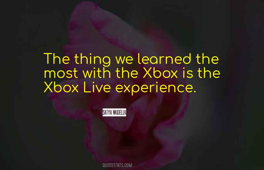 Quotes About Xbox #1108845