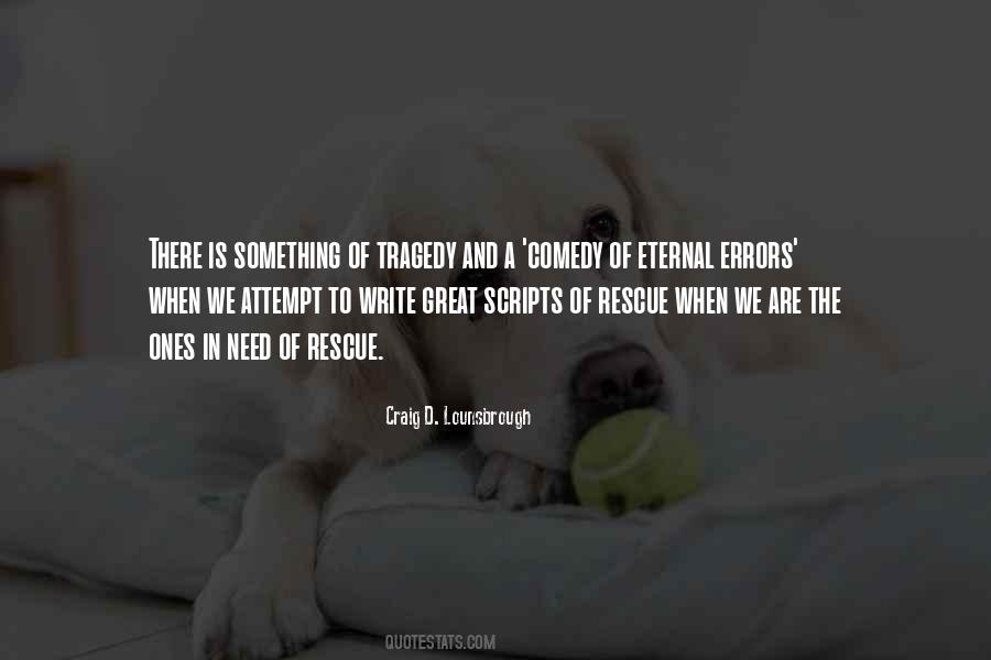 Quotes About Rescue #1276477