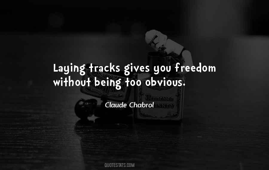 Quotes About Tracks #1340758