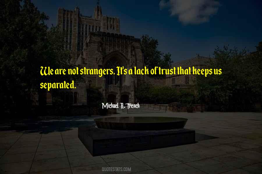 Quotes About Strangers #1805851