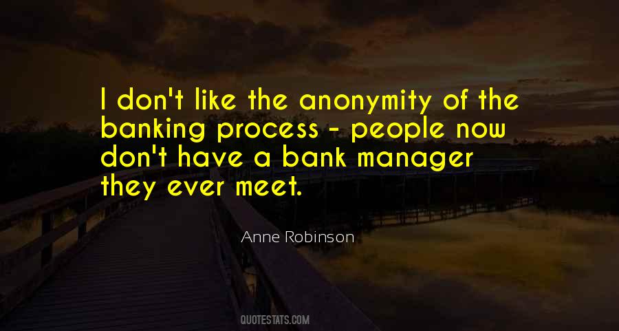 Bank Manager Quotes #1289535