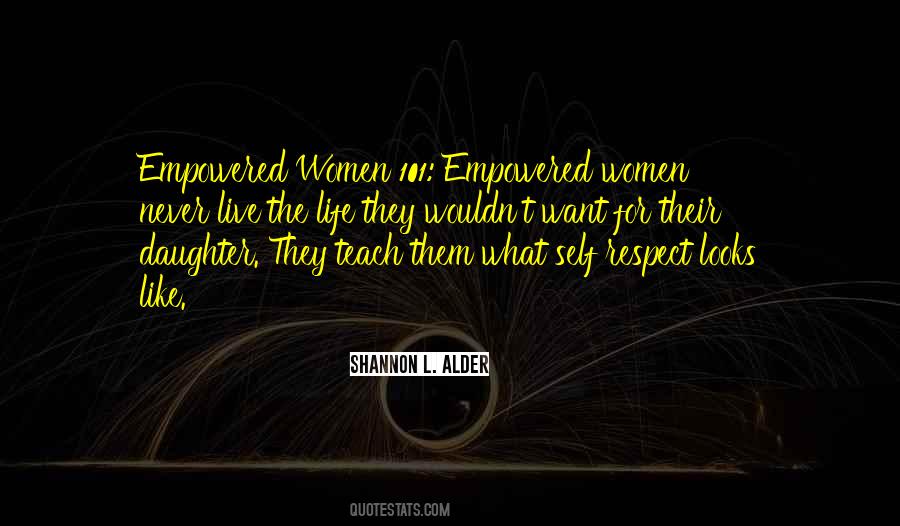 Women Self Confidence Quotes #1103928