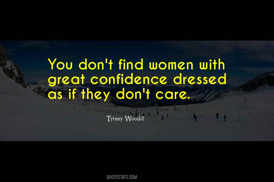 Women Self Confidence Quotes #702840