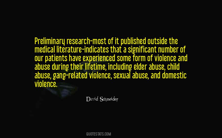 Quotes About Medical Research #68544