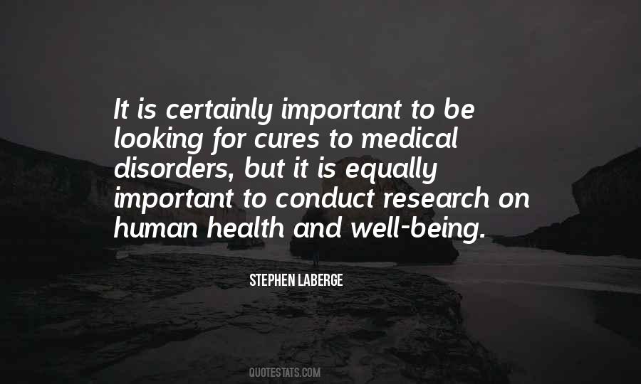 Quotes About Medical Research #75033