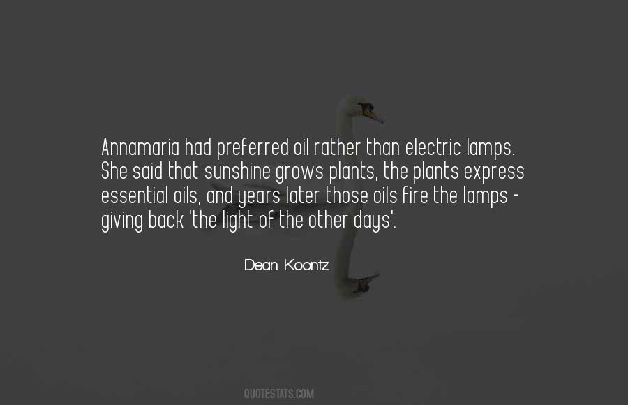 Quotes About Light Lamps #362223