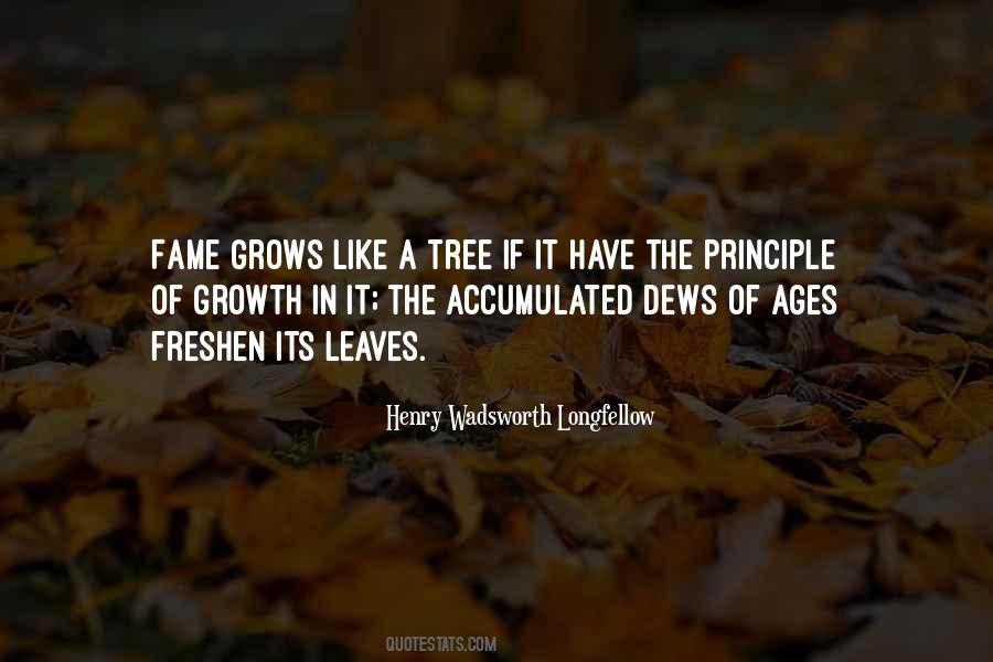 Quotes About Tree And Growth #1858423
