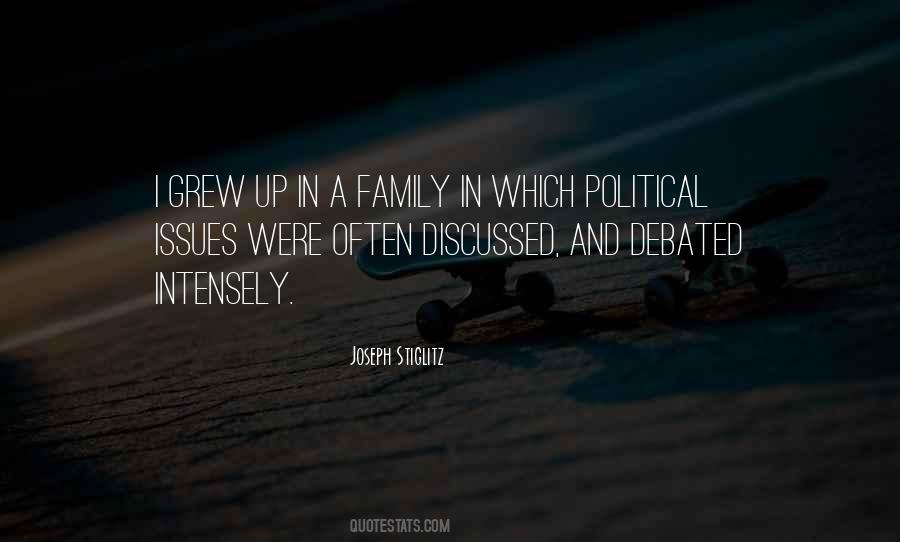 Quotes About Family Issues #1749057