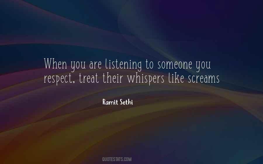 Respect Someone Quotes #301584