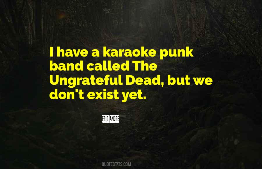 Punk Band Quotes #1338032